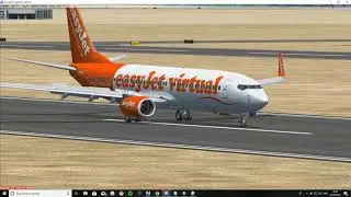 FSX VATSIM First time landing EGKK LEPA