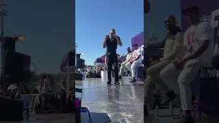 Justin Jefferson shows-off the Griddy at the 2024 Pro Bowl 🕺