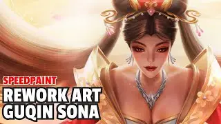 SONA Skin Rework | League of Legends Splash Art Process