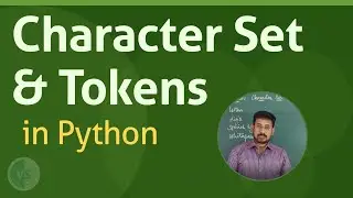 Character set in python | Python for Beginners