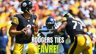Rodgers' TD Milestone! Seahawks Interception! NFL Highlights!