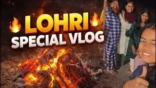 happy lohri guys ap sbhi ko watching my lohri special vlog 🔥#viral #trending #explore #vlog 