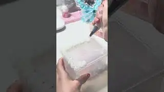 glitter decoden toploader ✨ | DIY kpop cream whip #diy #satisfying #decoden #handmade