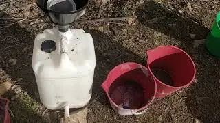 OGT 55 - Filtering waste vegetable oil into usable fuel for tractors