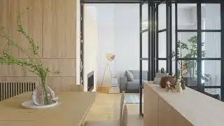3D interior architecture walk through animation