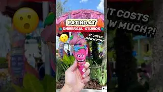 How Much it COSTS to Eat at Universal Studios! 😮🍦(Universal Dining for a Day)