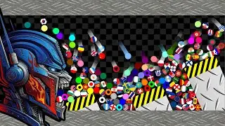 Escape From Transformers - Survival Marble Race