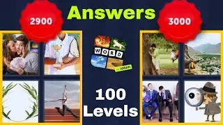 4 Pics 1 Word Levels 2901-3000 Hard and Super Hard Levels