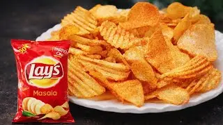 5 मिनट में Lay’s जैसे चिप्स | Secret Recipe 🤯