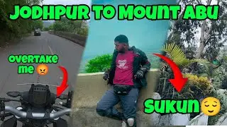 Jodhpur to Mount Abu 🏍️(The Rj rider 01) nice experience to me