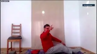 Breathing smoothly with Yantra Yoga 4th session