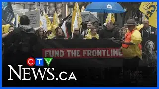 Public workers&rsquo; union rallies after talks break down with B.C. government