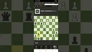 attacking chess game with draw