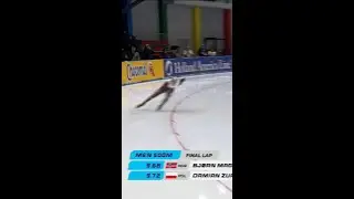 Damian Żurek&rsquo;s Massive Season Continues 🔥 | ISU European Speed Skating Championships