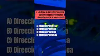 Que tipo de dirección IP se utiliza ? #Cisco #ciscosystem #ccna #ccna_certification