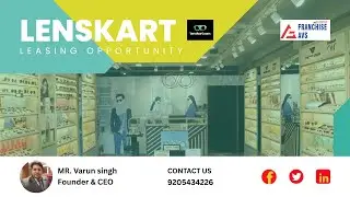 Lenskart Leasing Opportunity 🤩 #franchiseenterprise #shopping #franchiseopportunity