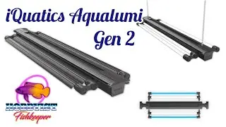 iQuatics aqualumi universal gen 2 retro fit T5 light unit for fluval roma 200