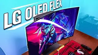 Обзор LG OLED FLEX: игровой монитор 4K!
