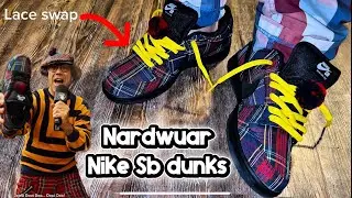 Nardwuar Nike Sb Dunks Lace Swap