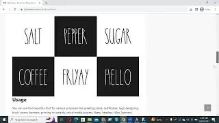 How to Download and install Rae Dunn Font Free Download #youtube #viral