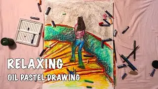 ASMR | No Talking | Pastel Art
