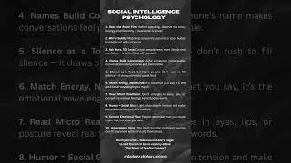 Social Intelligence Psychology: 10 Hidden Skills to Read Any Room