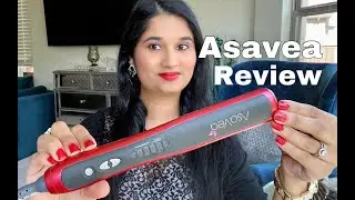 Asavea Hair Straightener Review | Asavea Demo | Straightening Hair with Asavea | itsnanuslife