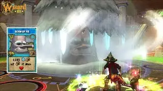 Wizard101: *NEW* RANK 12 ICE SPELL: SCION OF ICE