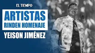La m&uacute;sica colombiana est&aacute; de luto: Grandes artistas honran la memoria de Yeison Jim&eacute;nez
