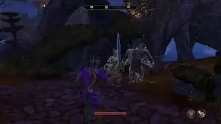 The Elder Scrolls IV  Oblivion Remastered-1st settlement attack and its broken lol...