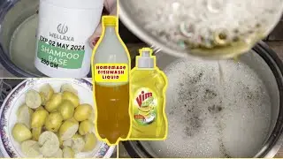 How to make dishwash liquid at home without caustic soda and black oil || affordable || homemade