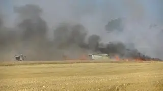 Extreme fire the field/Feld feuer/požár pole/ FULL VIDEO