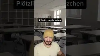 Wenn Fritzchen seinen Radiergummi fallen l&auml;sst 😂