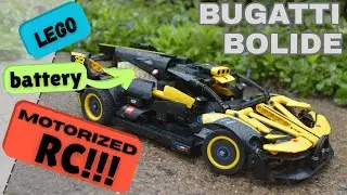 Lego Bugatti Bolide motorized RC - Lego Powered Up