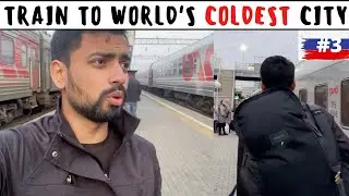 65 Hours TRAIN to World's COLDEST CITY | 3rd CLASS Experience