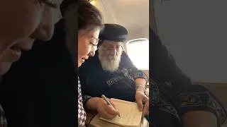 My Great Honor, Chat with Pope TAWADROS II, Coptic Orthodox Church, Egypt, 2023-5-9, Cairo to Rome