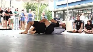 David Branch vs Rolles Gracie match #1 OT