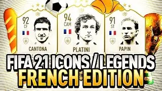 FIFA 21 | NEW ICONS / LEGENDS CONFIRMED?! FRENCH EDITION (FT. PLATINI, ERIC CANTONA, PAPIN & MORE!)