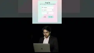 login form with html5 and css3  l #codinggyan 😍 2024