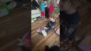 Nintendo Switch 2 on Christmas Morning! #kids #nintendoswitch #nintendoswitch2