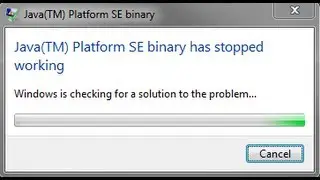 Minecraft - Java SE binary not responding [Possible fix!]