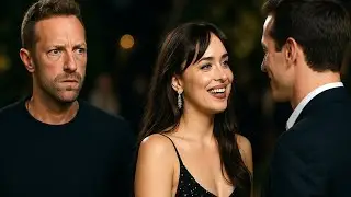 Dakota Johnson bares washboard abs with mystery man in Ibiza after Chris Martin split