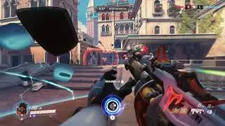 Overwatch - Baptiste Gameplay 4K Healing Done  - no commentary [4K60FPS] 2022