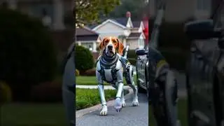 Pets at Work #animals  #RobotWorkers #AnimalTech #YouTubeShorts #MechanicalCreatures #RoboticLife