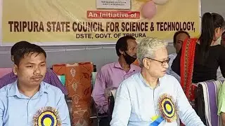Bishramganj school o IInauguration of Inflatable planetarium Deputy cm jishnu Debbarma