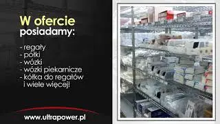 Regały stalowe Nowiny Wielkie Ultra Power Polska sp. z o.o.