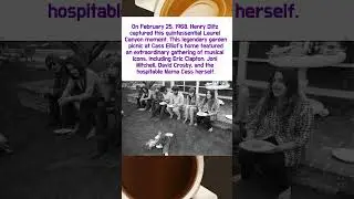 1968 Picnic: Eric Clapton, Joni Mitchell, and David Crosby
