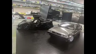 1:18 Diecast Review Unboxing Gumpert Apollo and DeLorean DMC-12 by Autoart Signature