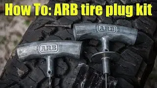 How to PLUG A FLAT TIRE on your Overland vehicle