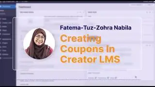 How to Use the Coupons Feature on Creator LMS